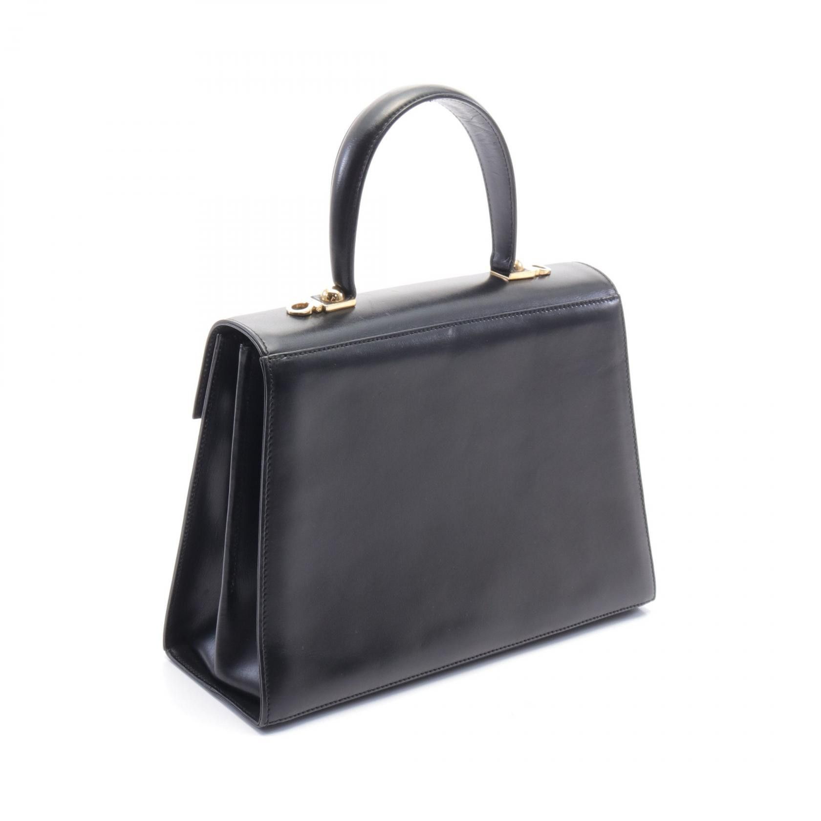 Salvatore Ferragamo Salvatore Ferragamo Gancini Leather Handbag Leather Handbag in Great Condition Size ONE SIZE - 2 Thumbnail