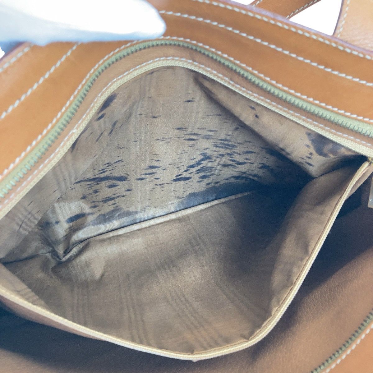 Celine Celine Celine Vintage Macadam PVC Leather Tote Shoulder Bag Canvas Tote Bag in Very Good Condition Size ONE SIZE - 7 Thumbnail