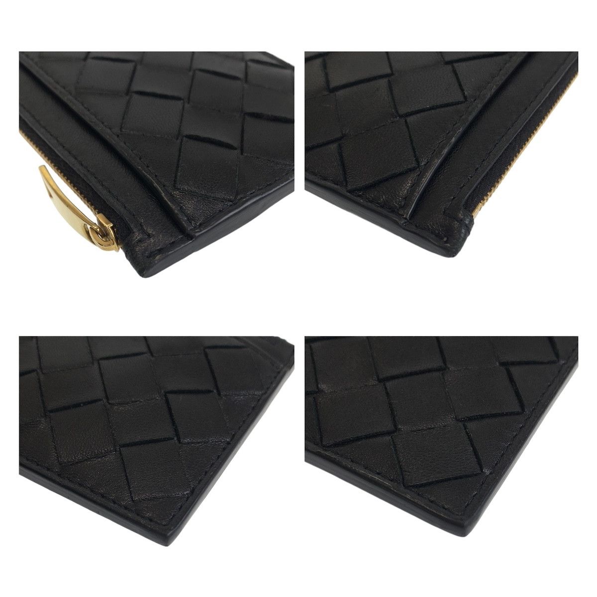 Bottega Veneta Bottega Veneta Bottega Veneta Leather Maxi Intrecciato Coin Case Leather Coin Case 407457 in Great Condition Size ONE SIZE - 4 Thumbnail