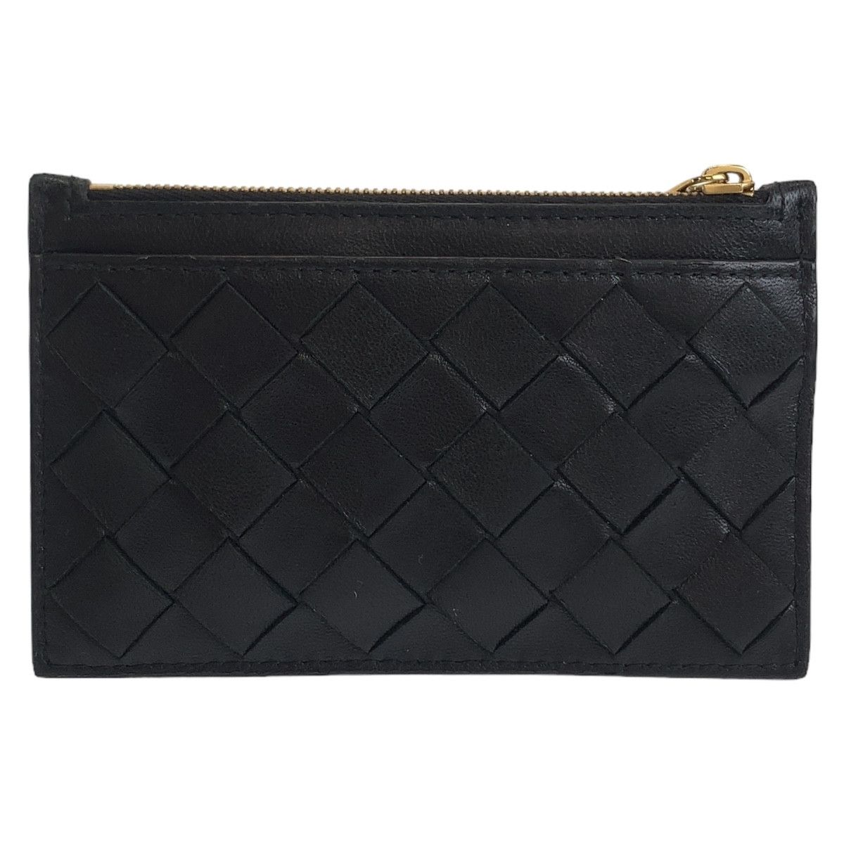 Bottega Veneta Bottega Veneta Bottega Veneta Leather Maxi Intrecciato Coin Case Leather Coin Case 407457 in Great Condition Size ONE SIZE - 2 Thumbnail