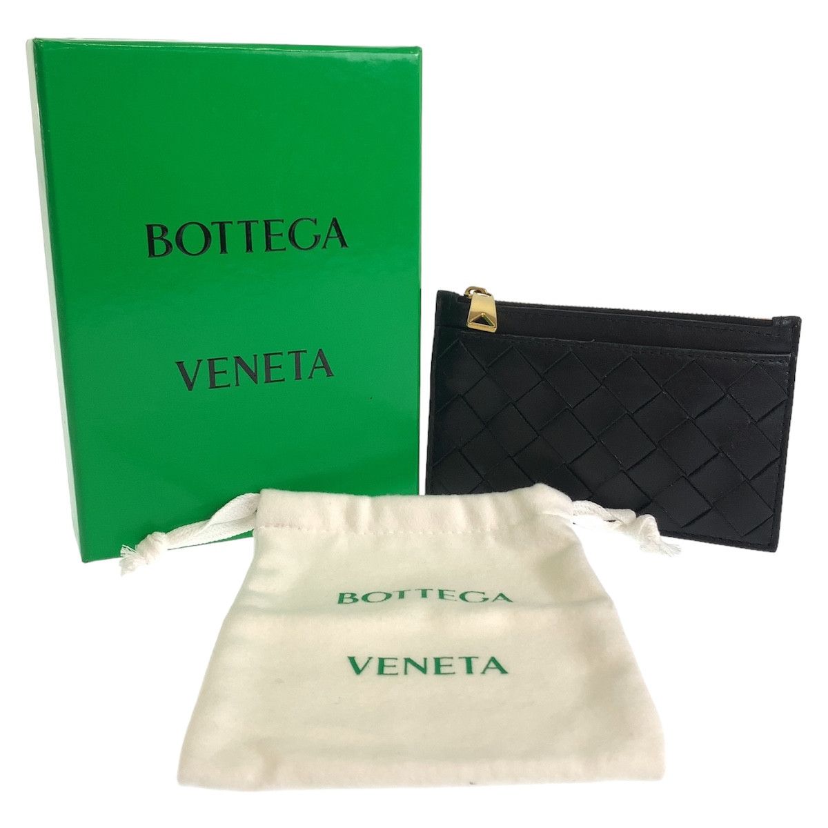 Bottega Veneta Bottega Veneta Bottega Veneta Leather Maxi Intrecciato Coin Case Leather Coin Case 407457 in Great Condition Size ONE SIZE - 10 Thumbnail