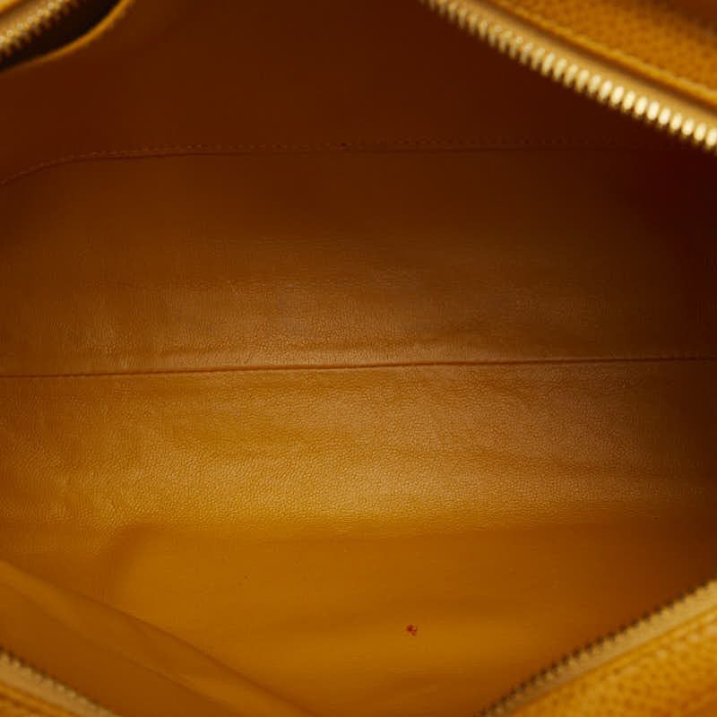 Chanel Chanel Chanel Caviar Skin Gold Chain Shoulder Tote Leather Tote Bag in Very Good Condition Size ONE SIZE - 7 Thumbnail
