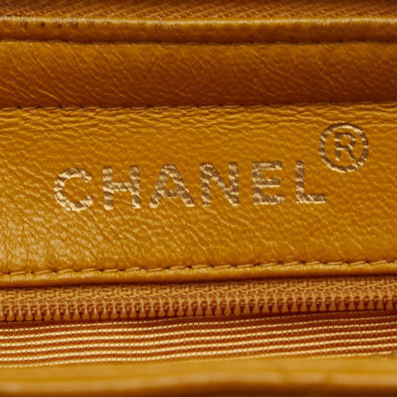 Chanel Chanel Chanel Caviar Skin Gold Chain Shoulder Tote Leather Tote Bag in Very Good Condition Size ONE SIZE - 8 Thumbnail