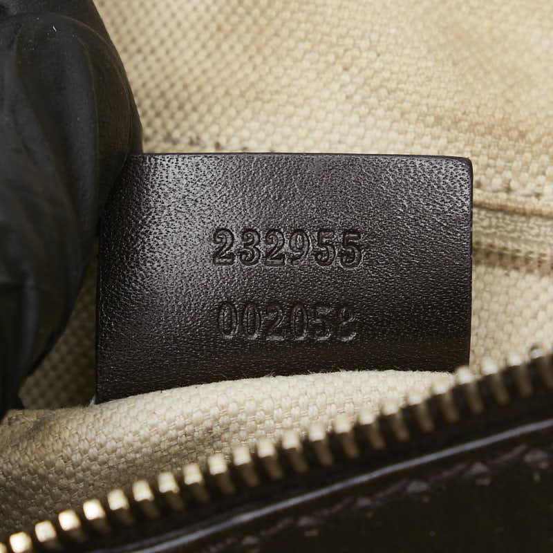 Gucci Gucci Gucci Canvas Leather Shoulder Bag 232955 Canvas Shoulder Bag 232955 in Very Good Condition Size ONE SIZE - 11 Thumbnail