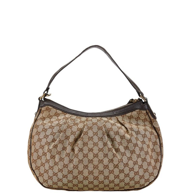 Gucci Gucci Gucci Canvas Leather Shoulder Bag 232955 Canvas Shoulder Bag 232955 in Very Good Condition Size ONE SIZE - 3 Thumbnail