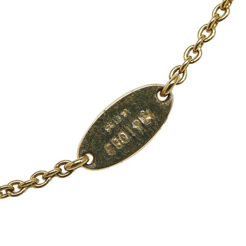 Louis Vuitton Louis Vuitton Louis Vuitton Essential V Necklace Gold M61083 Metal Necklace M61083 in Very Good Condition Size ONE SIZE - 6 Thumbnail