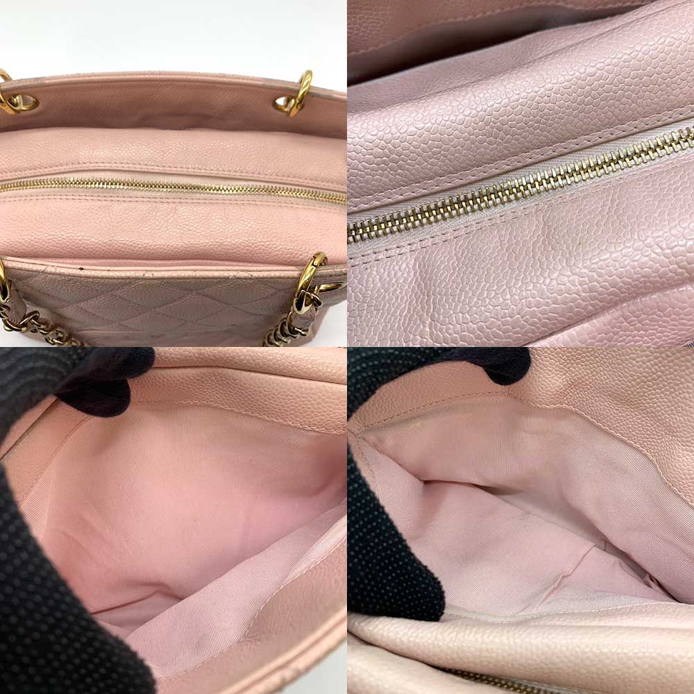 Chanel Chanel Chanel Caviar Skin Matelasse Chain Tote Bag A18004 Leather Tote Bag A18004 in Very Good Condition Size ONE SIZE - 5 Thumbnail