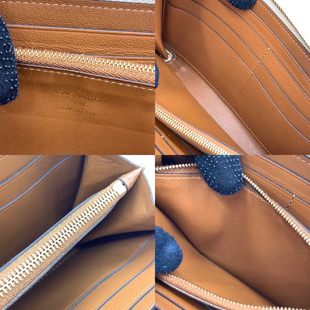 Louis Vuitton Louis Vuitton Louis Vuitton Goat Skin Wallet M58257 Leather Long Wallet M58257 DUTY FREE for USA Size ONE SIZE - 5 Thumbnail