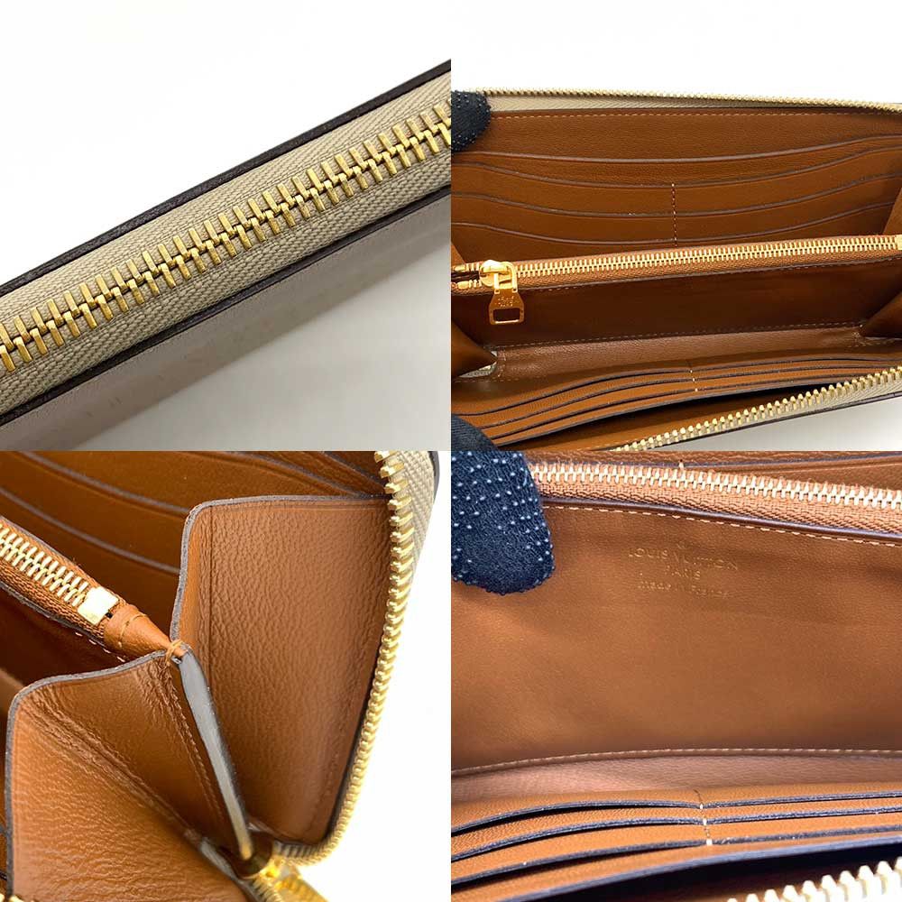 Louis Vuitton Louis Vuitton Louis Vuitton Goat Skin Wallet M58257 Leather Long Wallet M58257 DUTY FREE for USA Size ONE SIZE - 4 Thumbnail