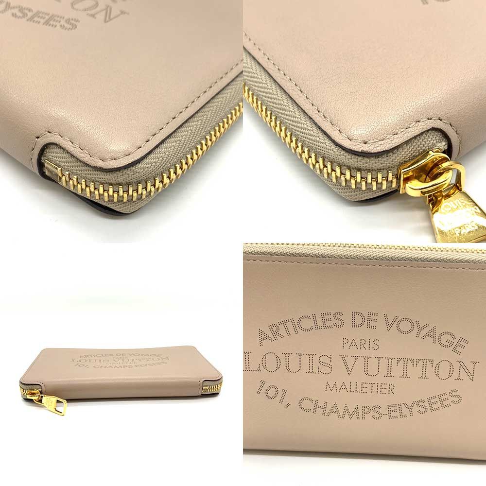 Louis Vuitton Louis Vuitton Louis Vuitton Goat Skin Wallet M58257 Leather Long Wallet M58257 DUTY FREE for USA Size ONE SIZE - 3 Thumbnail