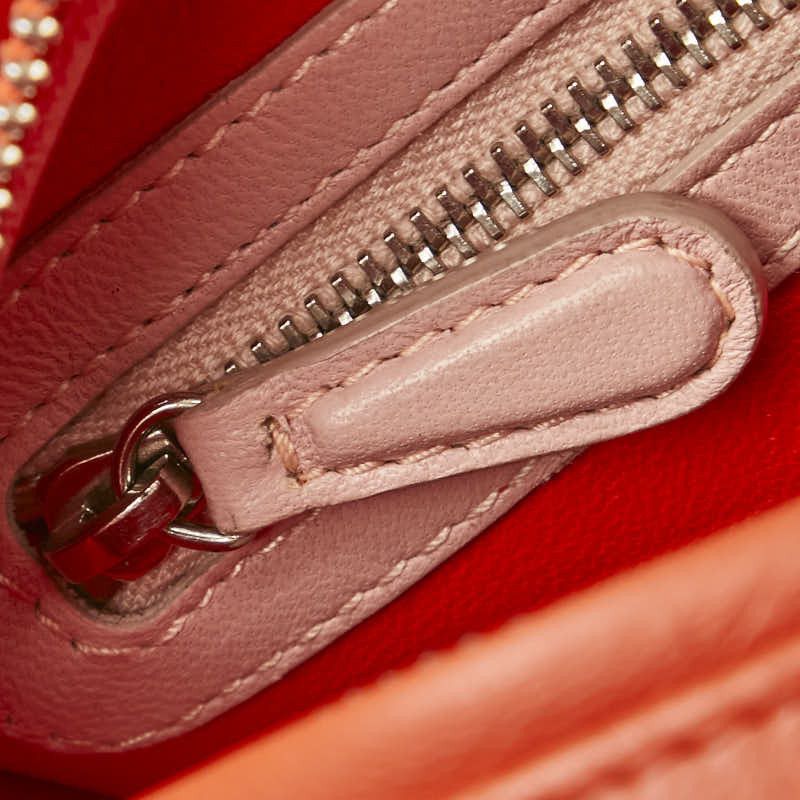 Dior Dior Dior Lady Dior Cannage Leather Handbag Leather Handbag in Very Good Condition Size ONE SIZE - 7 Thumbnail