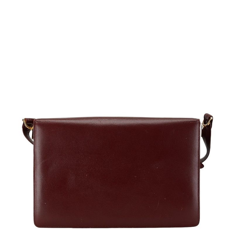 Cartier Cartier Cartier Must Line Leather Shoulder Bag Leather Crossbody Bag in Good Condition Size ONE SIZE - 3 Thumbnail