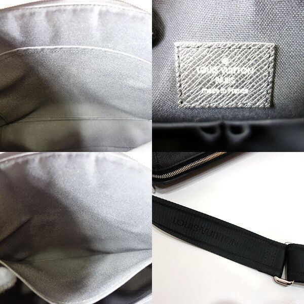 Louis Vuitton Louis Vuitton Louis Vuitton Taiga Grigori Messenger MM Bag M30207 Canvas Crossbody Bag M30207 in Very Good Condition Size ONE SIZE - 6 Thumbnail