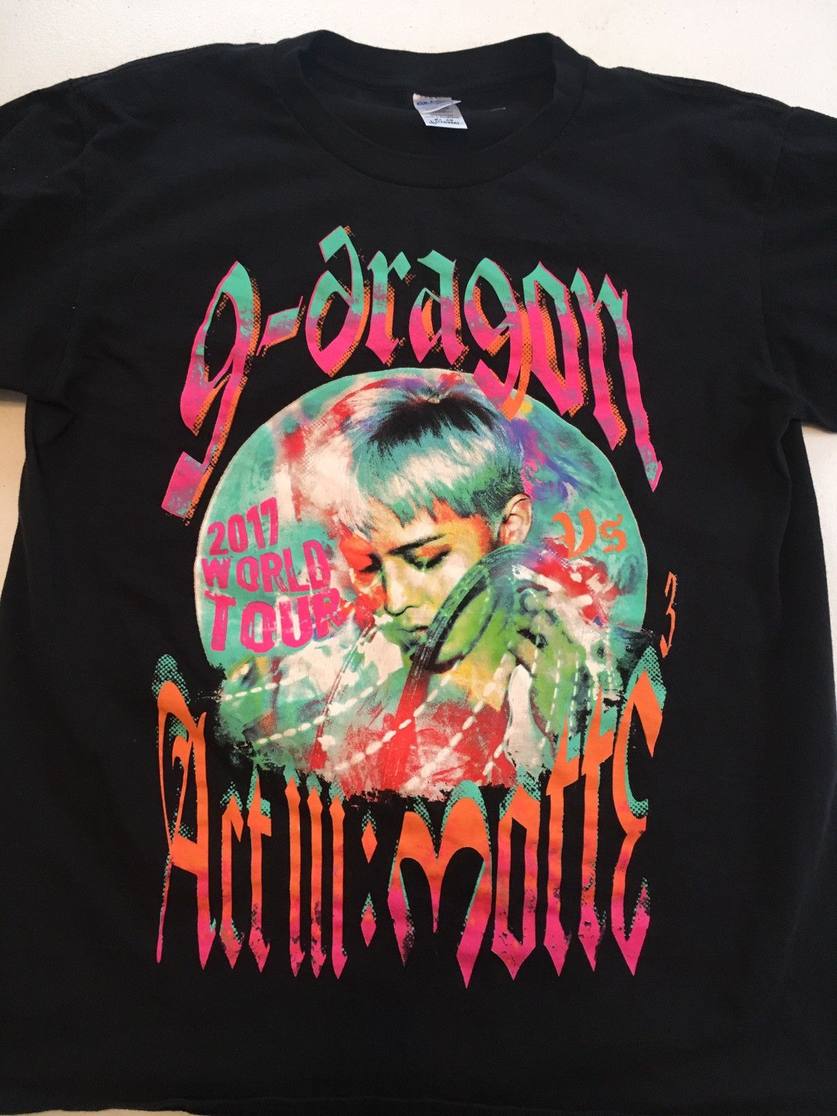 peaceminusone G DRAGON ACT III: MOTTE TOUR TEE | Grailed