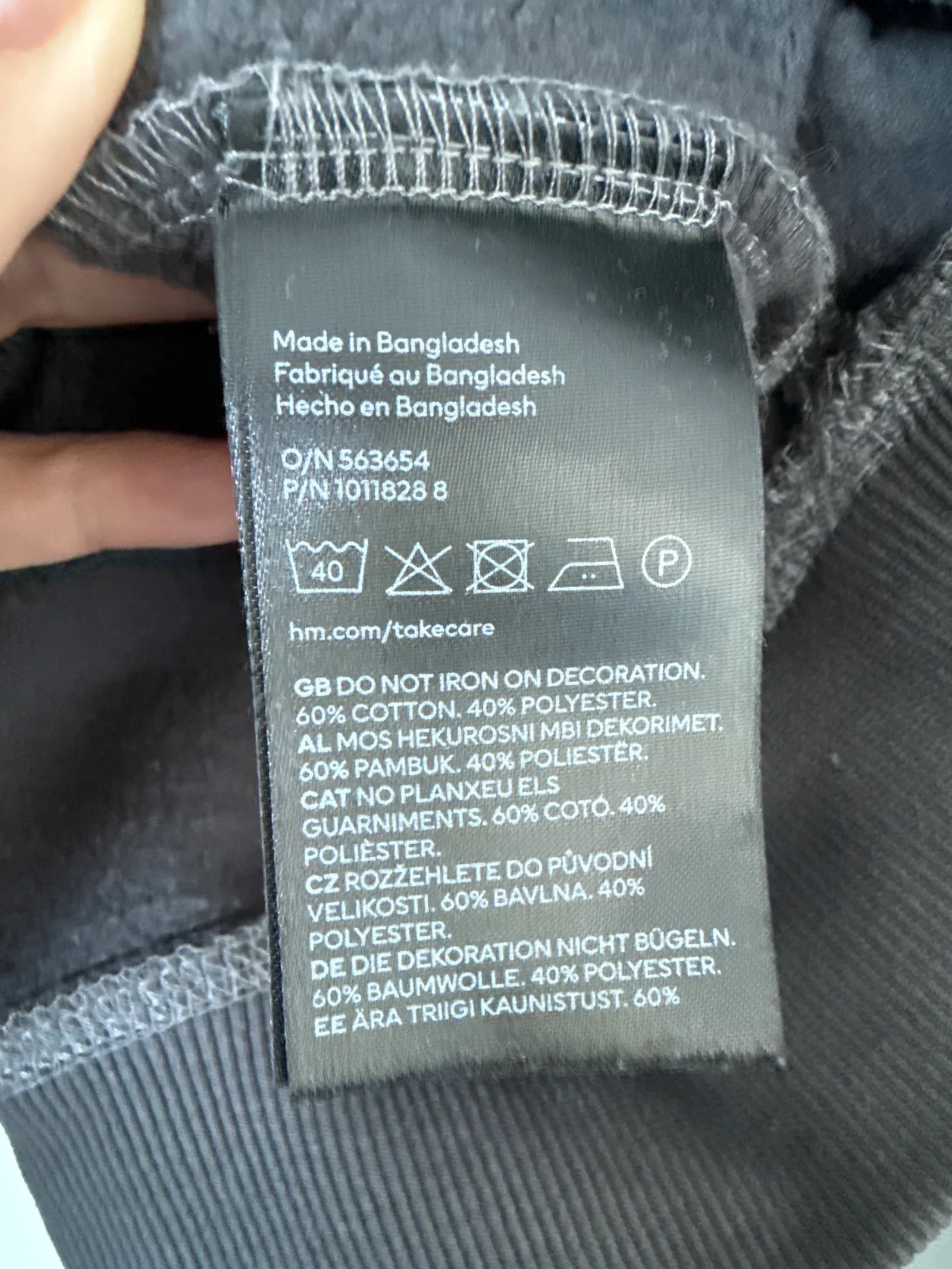 H&M Hm Sweatshirt Size M / US 6-8 / IT 42-44 - 3 Thumbnail
