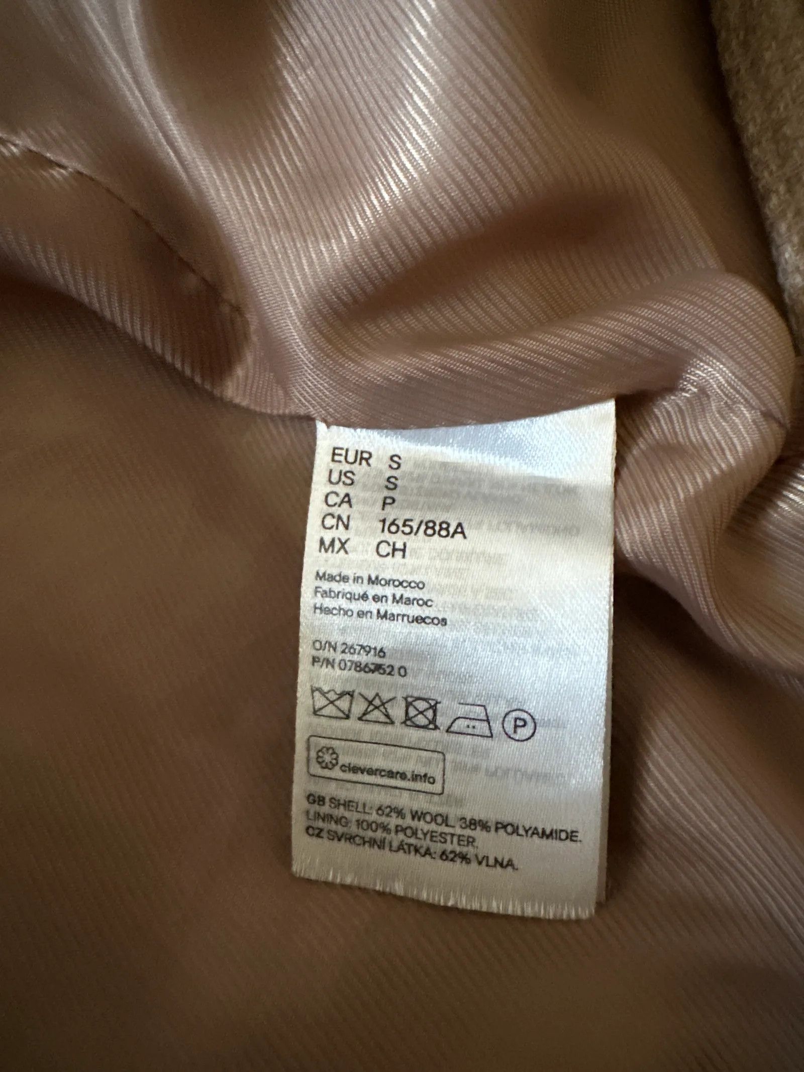 H&M H&M Coat Size S / US 4 / IT 40 - 3 Thumbnail