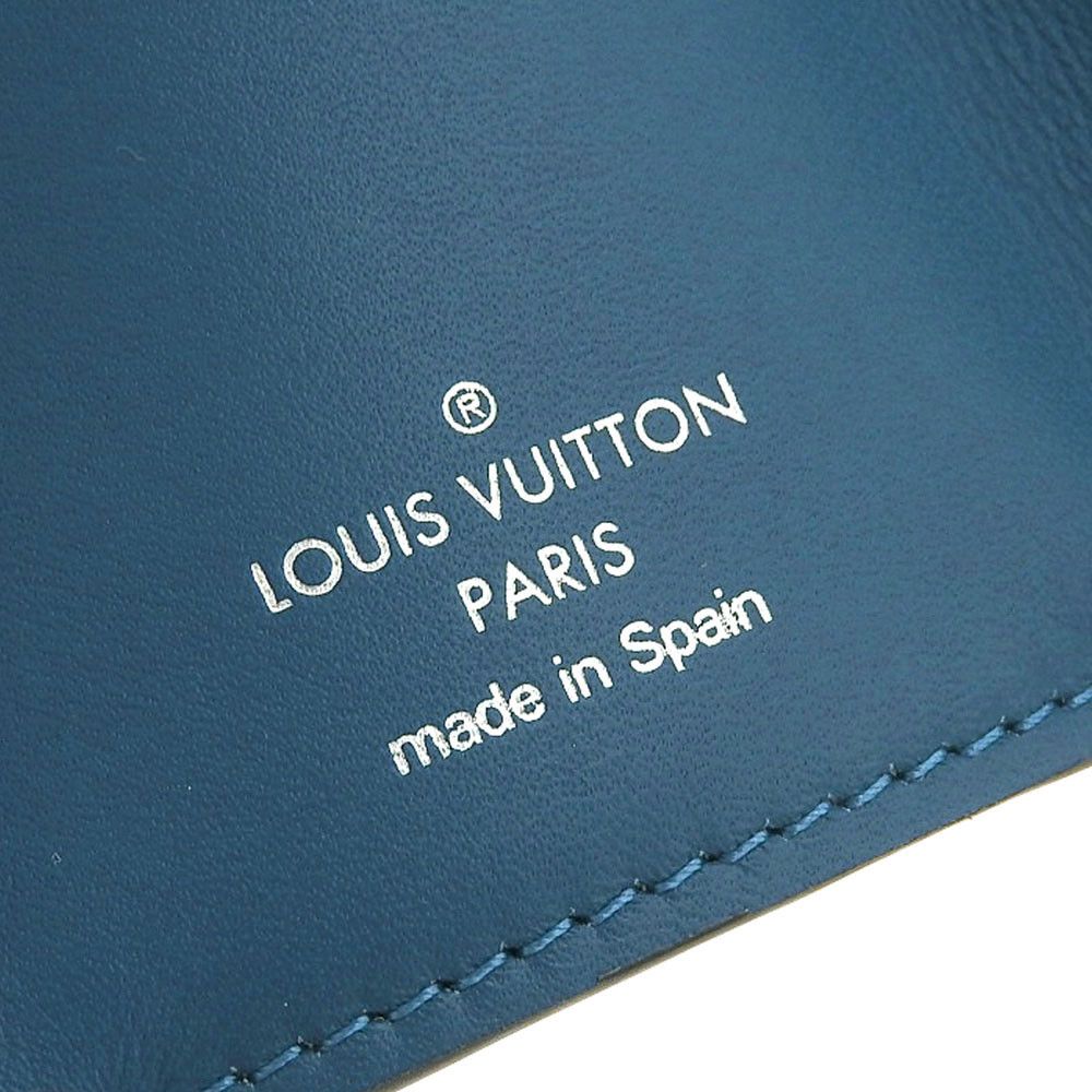 Louis Vuitton Louis Vuitton Louis Vuitton Taiga Monogram Compact Wallet Canvas Short Wallet M67620 in Excellent Condition Size ONE SIZE - 8 Thumbnail