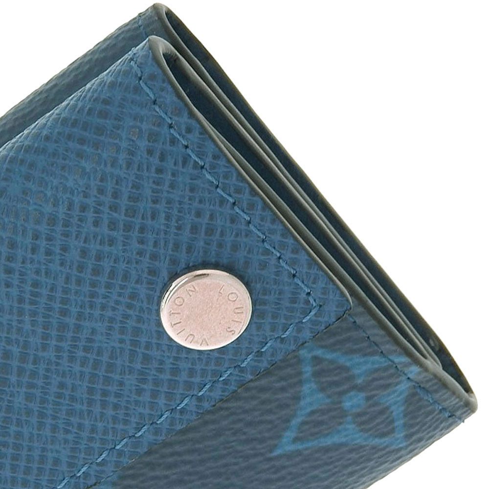 Louis Vuitton Louis Vuitton Louis Vuitton Taiga Monogram Compact Wallet Canvas Short Wallet M67620 in Excellent Condition Size ONE SIZE - 7 Thumbnail