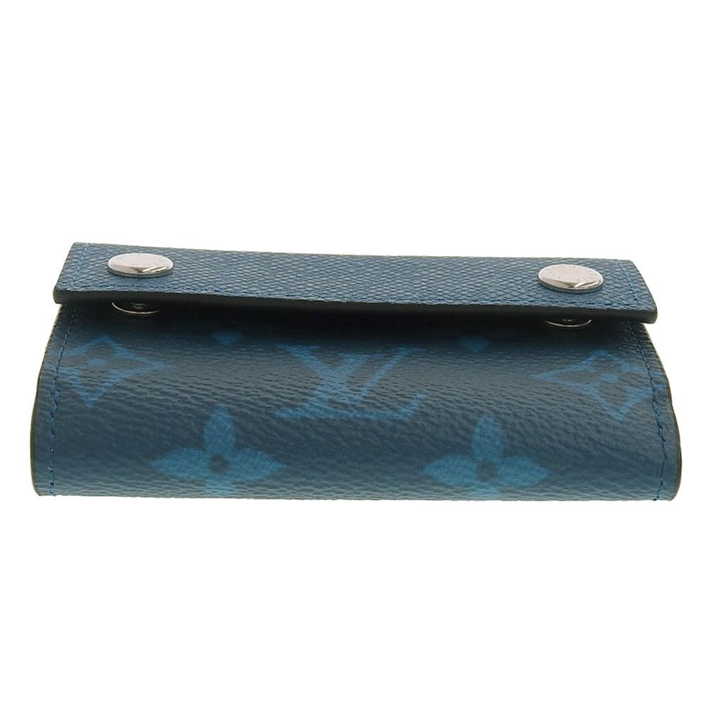 Louis Vuitton Louis Vuitton Louis Vuitton Taiga Monogram Compact Wallet Canvas Short Wallet M67620 in Excellent Condition Size ONE SIZE - 6 Thumbnail