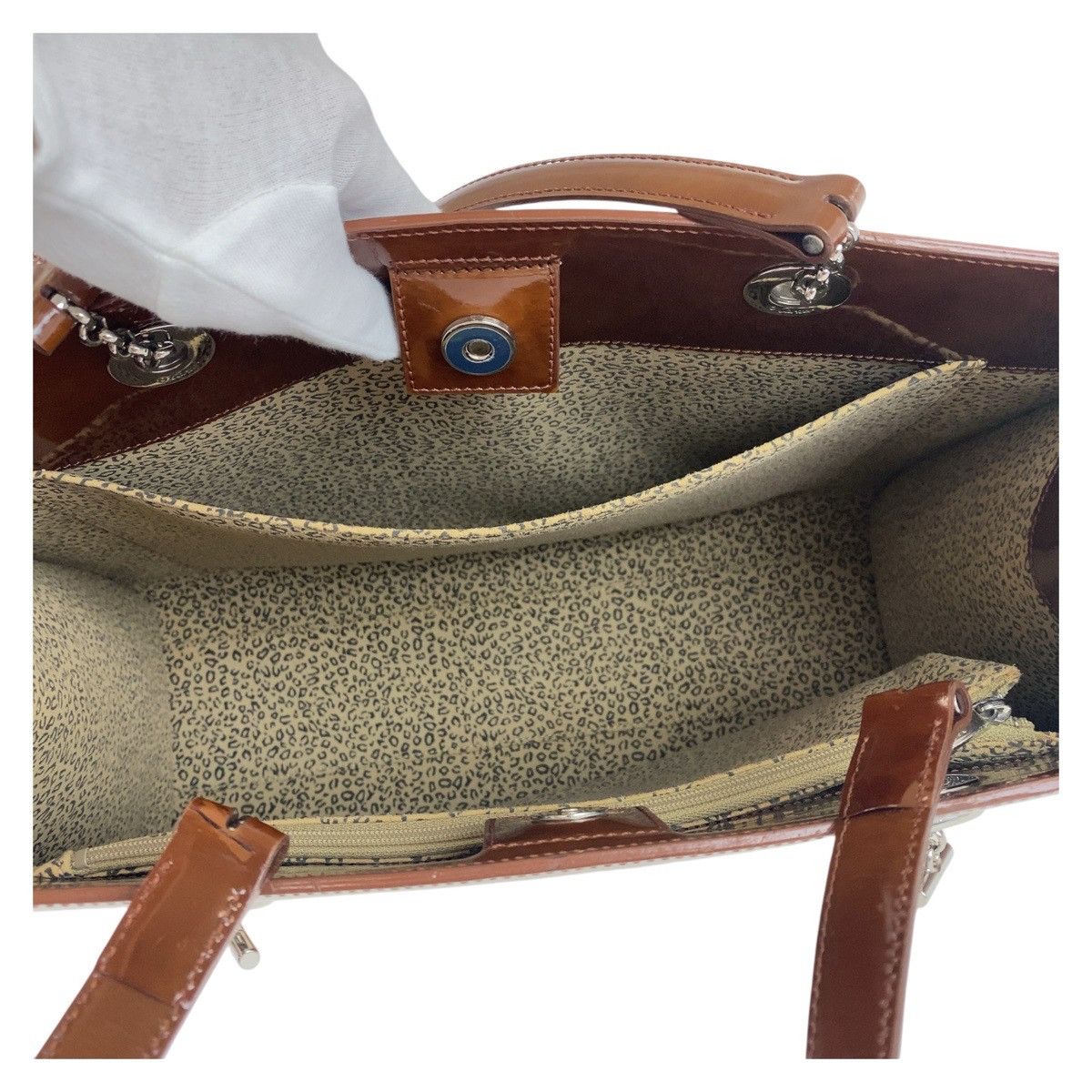 Cartier Cartier Cartier Panthere Enamel Tote Bag Others Tote Bag Size ONE SIZE - 3 Thumbnail