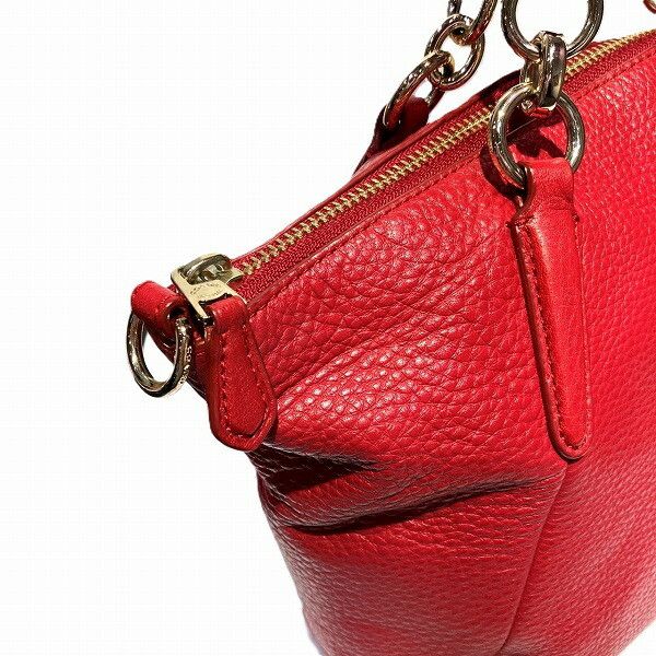 Coach Coach Coach Pebbled Leather Small Satchel F36675 Leather Handbag F36675 in Good Condition Size ONE SIZE - 4 Thumbnail