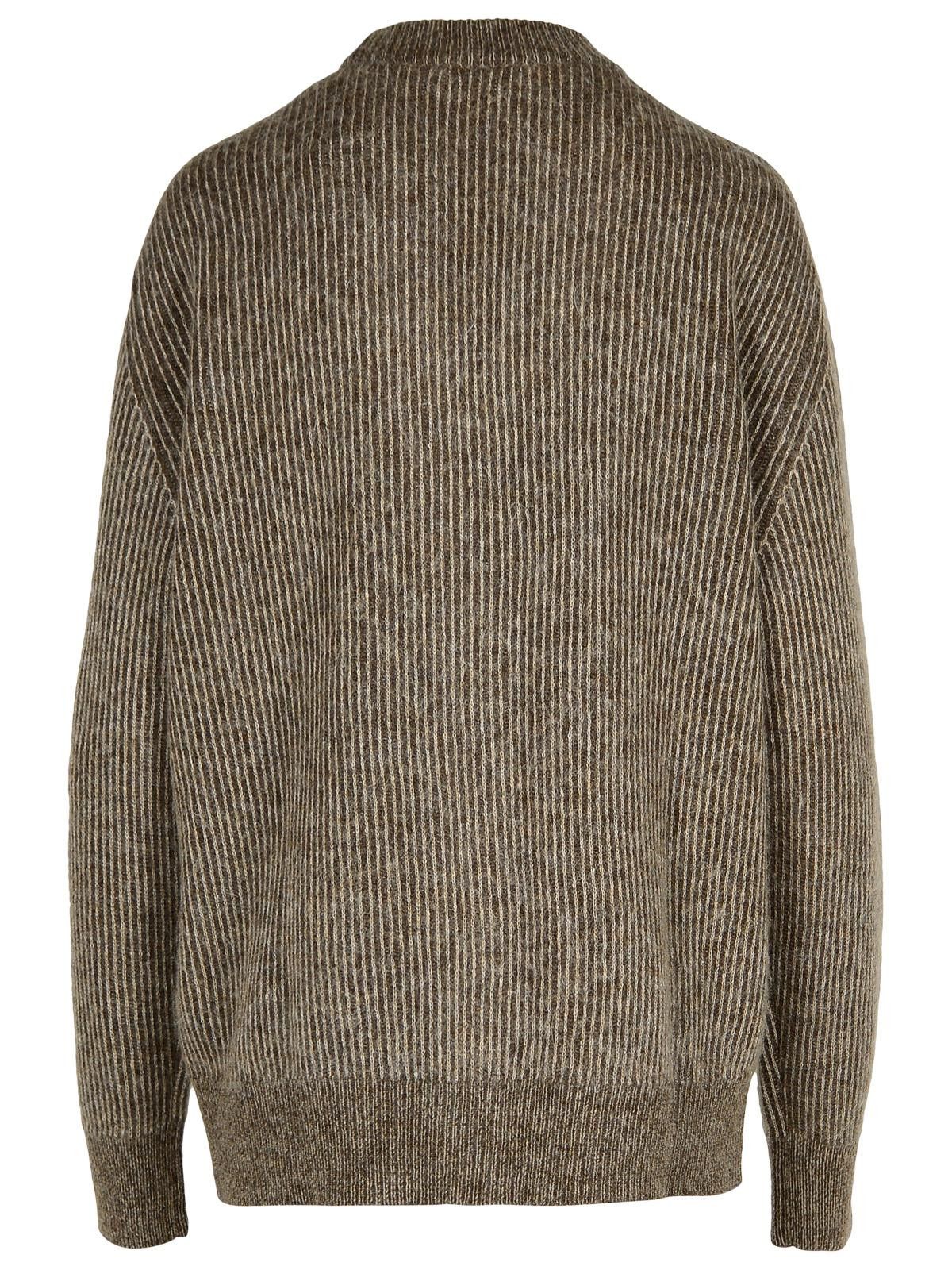 Altea ALTEA Brown Wool Blend Cardigan Size US XL / EU 56 / 4 - 3 Thumbnail