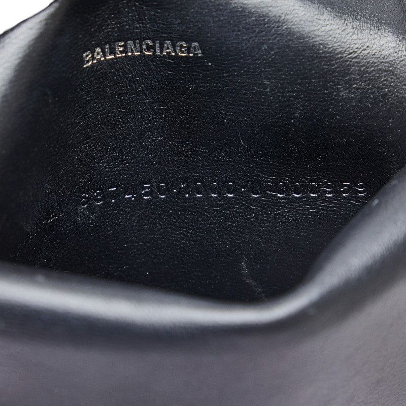 Balenciaga Balenciaga Balenciaga Leather Paper Wallet Black Leather Short Wallet 637450 in Very Good Condition Size ONE SIZE - 10 Thumbnail