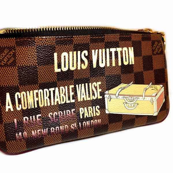 Louis Vuitton Louis Vuitton Louis Vuitton Damier Pochette Mila MM Bag N63091 Canvas Crossbody Bag N63091 in Good Condition Size ONE SIZE - 8 Thumbnail