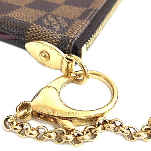 Louis Vuitton Louis Vuitton Louis Vuitton Damier Pochette Mila MM Bag N63091 Canvas Crossbody Bag N63091 in Good Condition Size ONE SIZE - 9 Thumbnail