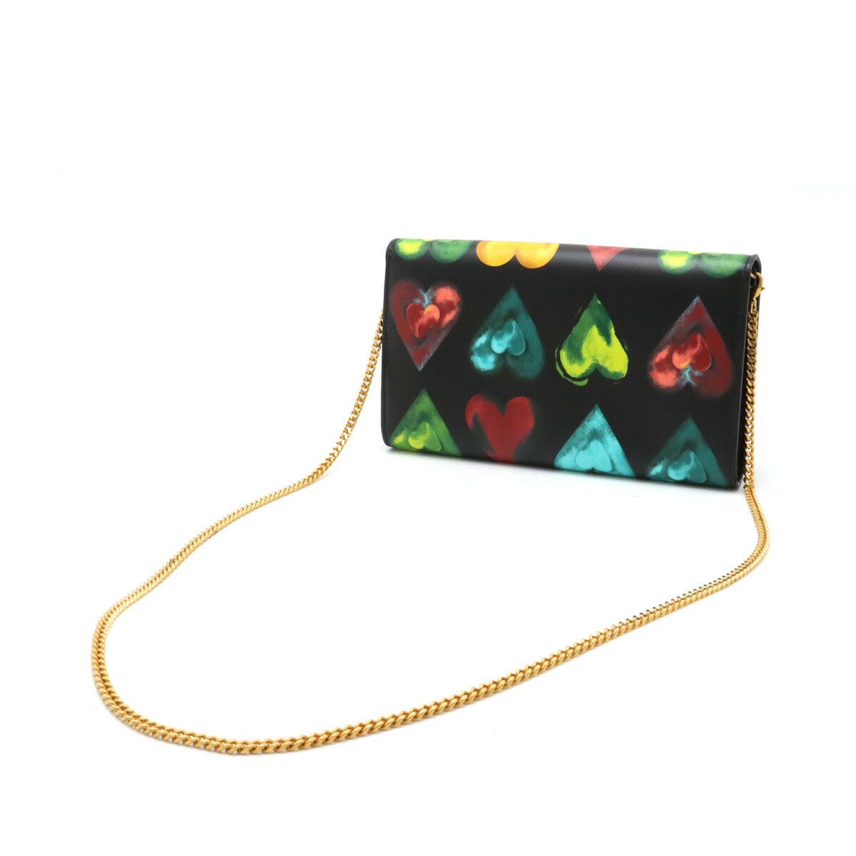 Versace Versace Versace Medusa Heart Chain Wallet Leather Shoulder Bag Leather Clutch Bag in Pristine Condition Size ONE SIZE - 2 Thumbnail