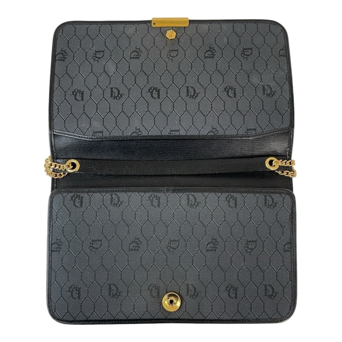 Dior Dior Dior Vintage Leather Honeycomb Shoulder Clutch Leather Clutch Bag 408586 in Very Good Condition Size ONE SIZE - 4 Thumbnail