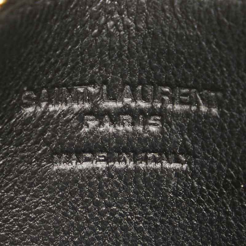 Yves Saint Laurent Yves Saint Laurent Saint Laurent Leather Zip Card Case Leather Card Case in Very Good Condition Size ONE SIZE - 9 Thumbnail