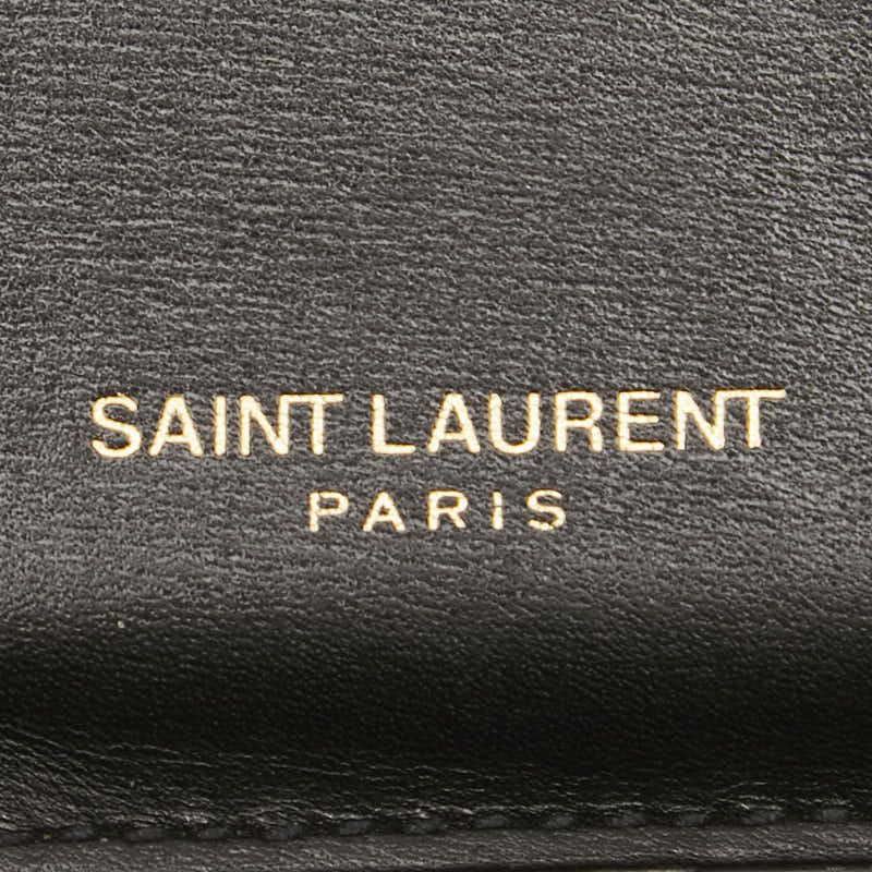 Yves Saint Laurent Yves Saint Laurent Saint Laurent Leather Zip Card Case Leather Card Case in Very Good Condition Size ONE SIZE - 7 Thumbnail