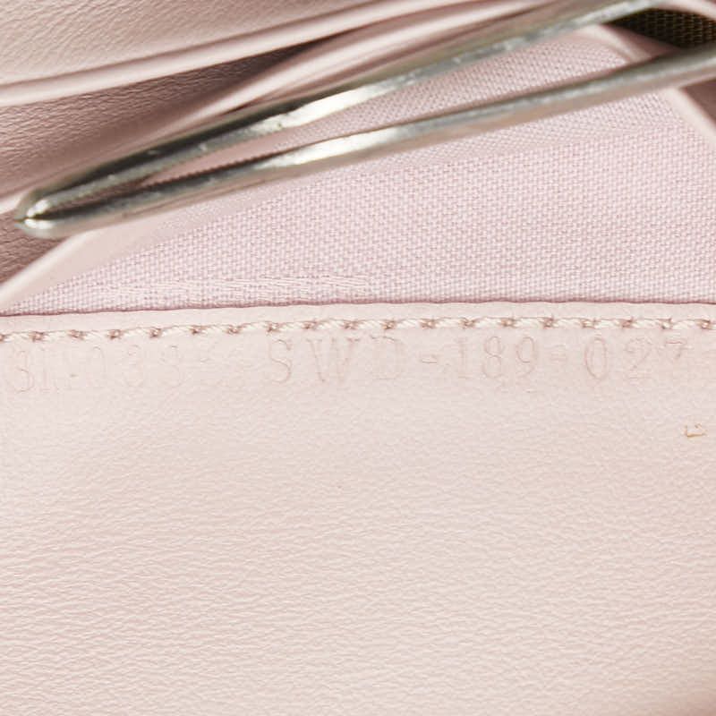 Fendi Fendi Fendi Leather Studded Bifold Wallet Beige Pink Leather Short Wallet in Very Good Condition Size ONE SIZE - 9 Thumbnail