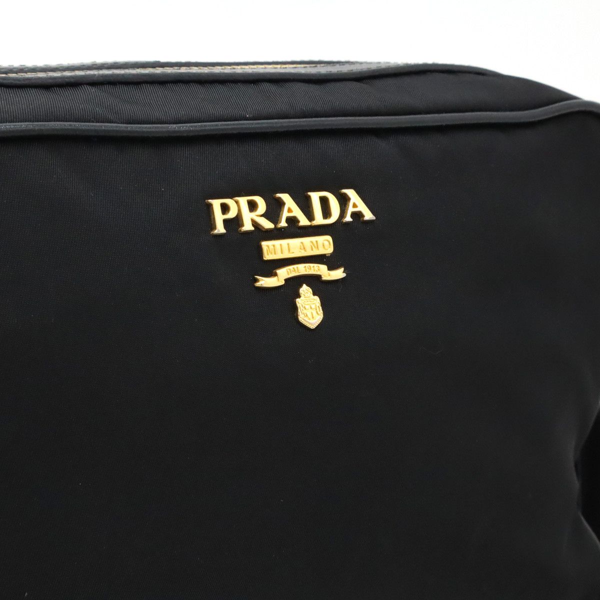 Prada Prada Prada Nylon Leather Shoulder Bag 2WAY Pouch 1BH089 Canvas Crossbody Bag 1BH089 in Very Good Condition Size ONE SIZE - 8 Thumbnail