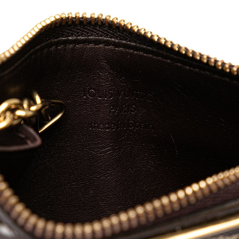 Louis Vuitton Louis Vuitton Louis Vuitton Vernis Coin Case M93557 Brown Leather Coin Case M93557 in Very Good Condition Size ONE SIZE - 7 Thumbnail