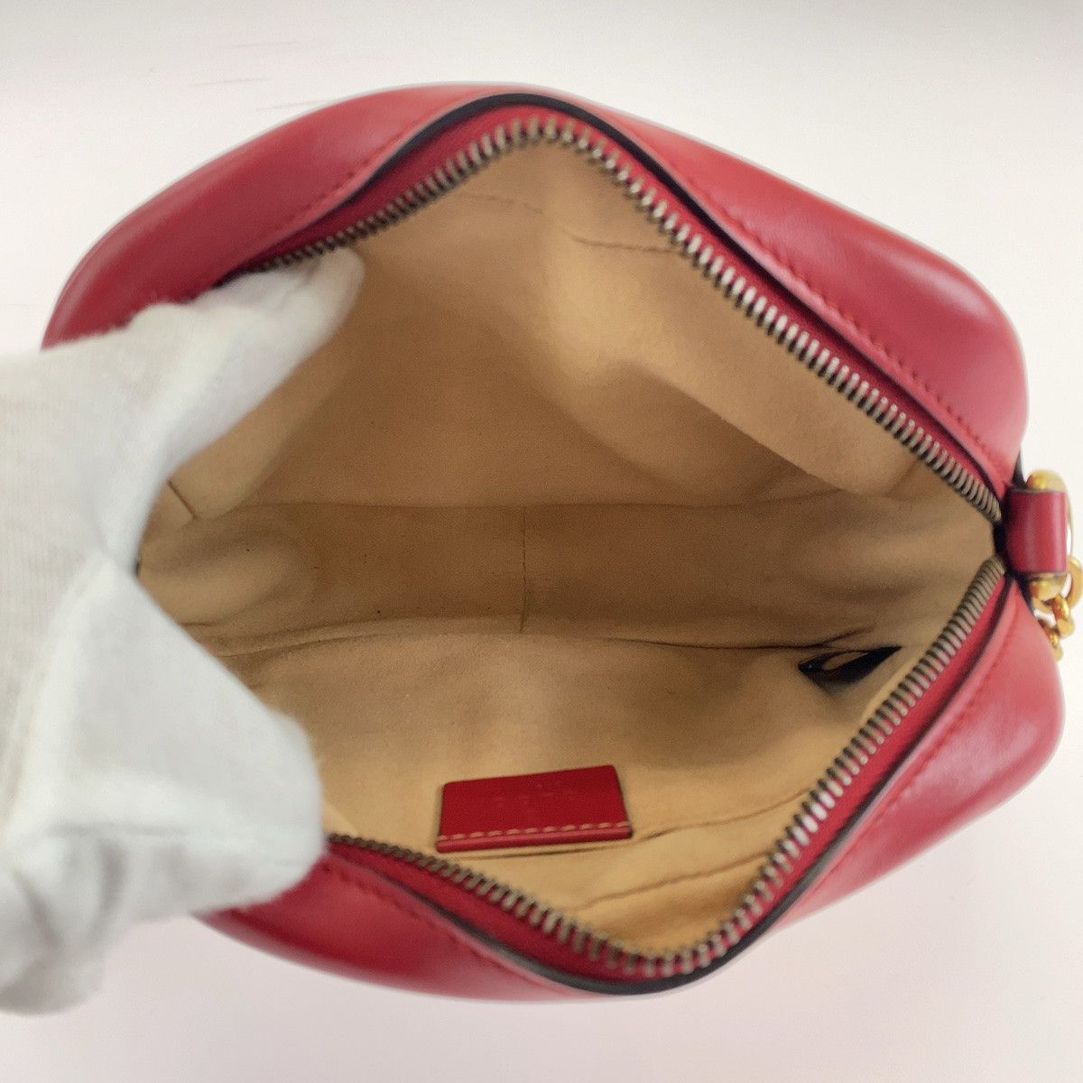 Gucci Gucci Gucci Leather GG Marmont Shoulder Bag Leather Crossbody Bag 448065 Size ONE SIZE - 7 Thumbnail