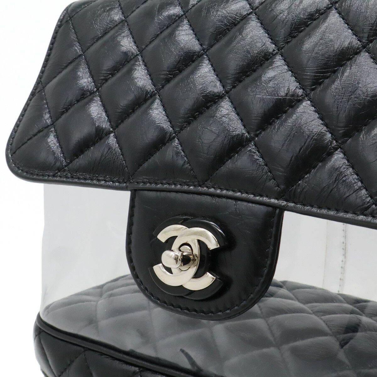 Chanel Chanel Chanel Matelasse Coco Mark Chain Shoulder Bag Leather Shoulder Bag A57826 in Great Condition Size ONE SIZE - 9 Thumbnail