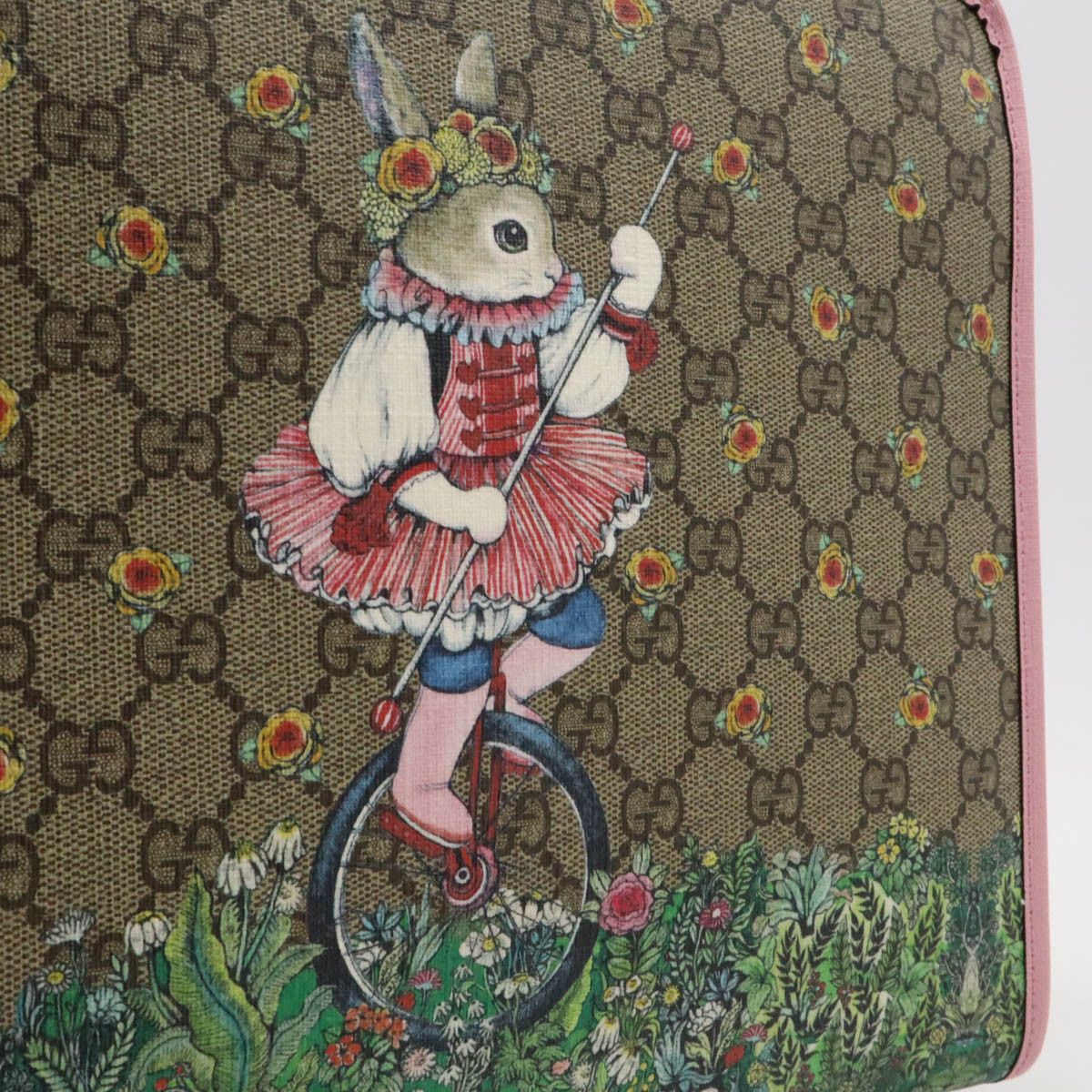 Gucci Gucci Gucci Children's GG Supreme 2WAY Handbag Canvas Handbag 630542 in Pristine Condition Size ONE SIZE - 7 Thumbnail