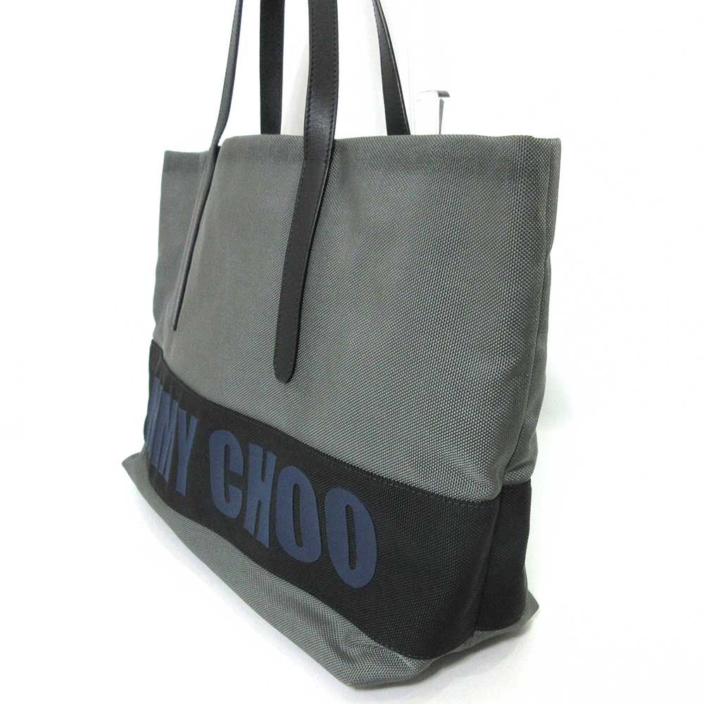 Jimmy Choo Jimmy Choo Jimmy Choo Nylon Leather Tote Bag Canvas Tote Bag in Very Good Condition Size ONE SIZE - 3 Thumbnail