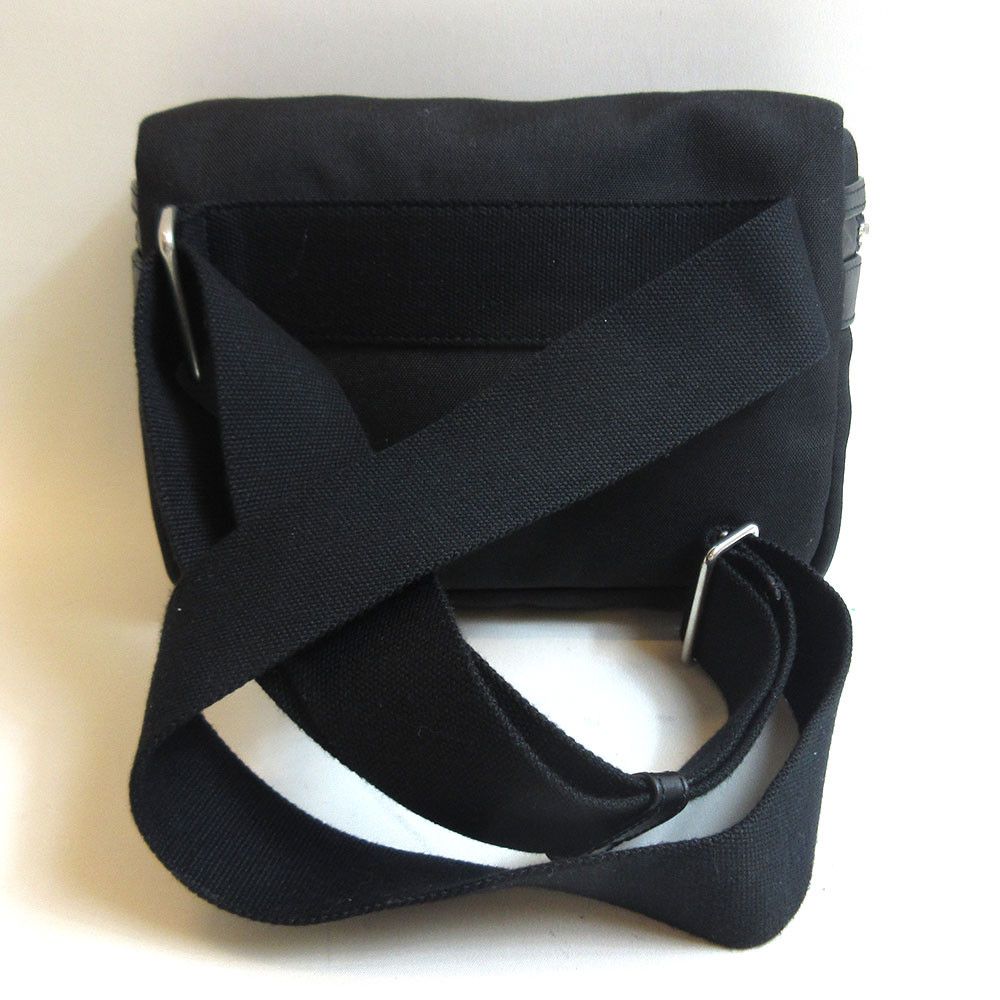 Yves Saint Laurent Yves Saint Laurent Yves Saint Laurent Canvas Leather Waist Bag Canvas Belt Bag 634717 in Very Good Condition Size ONE SIZE - 2 Thumbnail