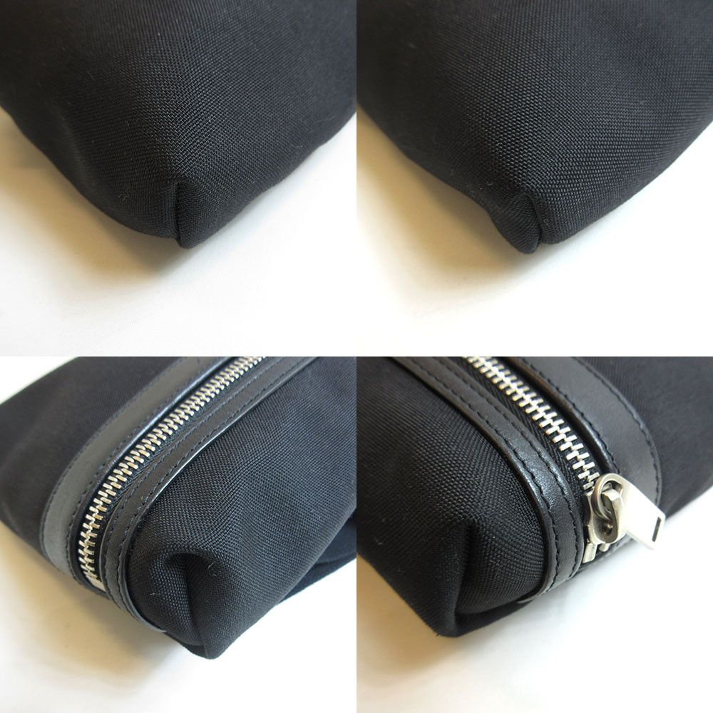 Yves Saint Laurent Yves Saint Laurent Yves Saint Laurent Canvas Leather Waist Bag Canvas Belt Bag 634717 in Very Good Condition Size ONE SIZE - 3 Thumbnail