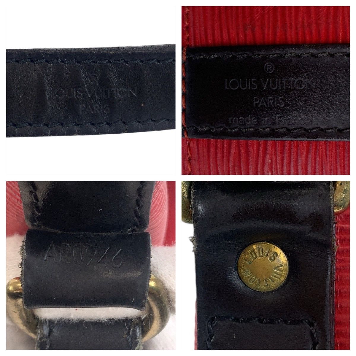 Louis Vuitton Louis Vuitton Louis Vuitton Epi Petit Noe Leather Shoulder Bag Leather Shoulder Bag M44172 in Very Good Condition Size ONE SIZE - 10 Thumbnail