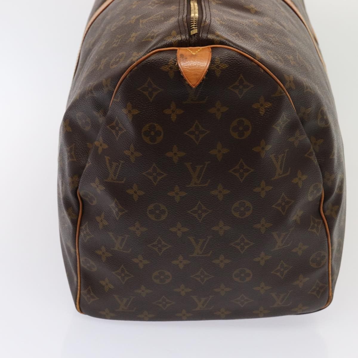 Louis Vuitton Keepall 60 Brown Canvas Travel Bag (Pre-Owned) Size ONE SIZE - 9 Thumbnail