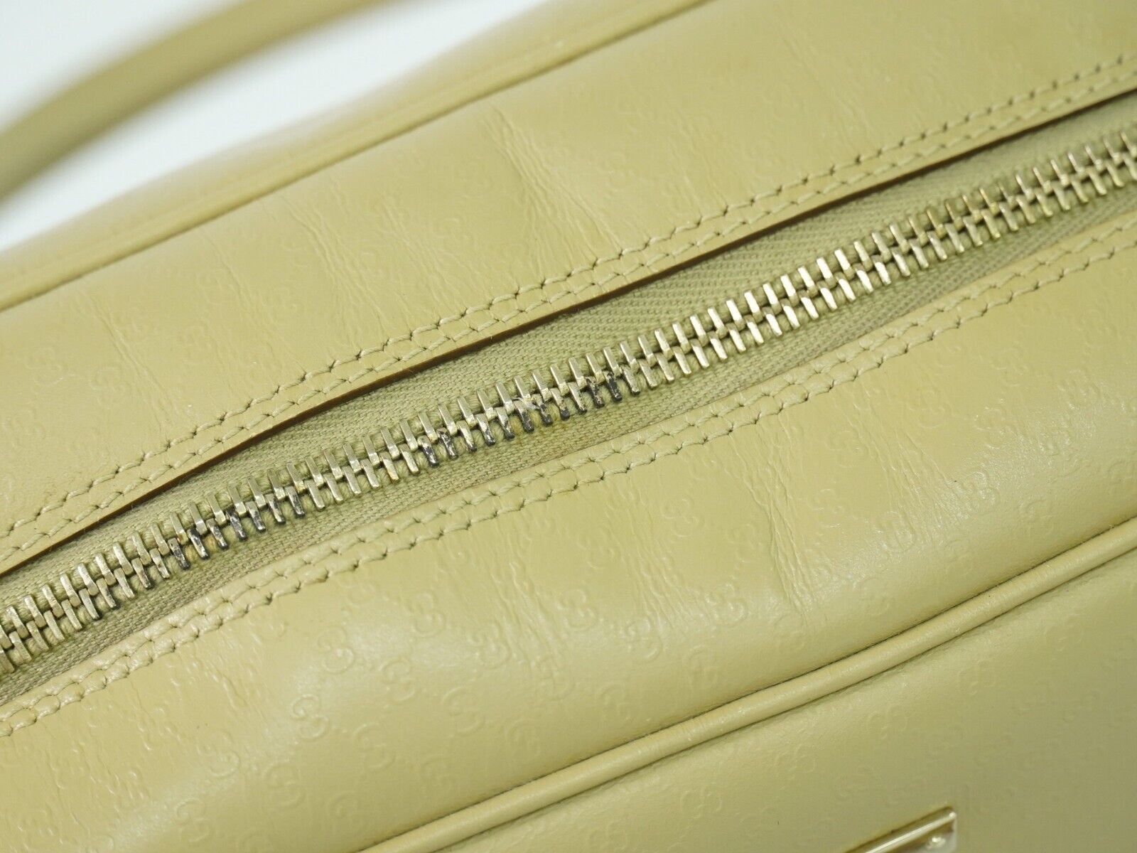 Gucci Micro ssima Beige Leather Handbag (Pre-Owned) Size ONE SIZE - 14 Thumbnail