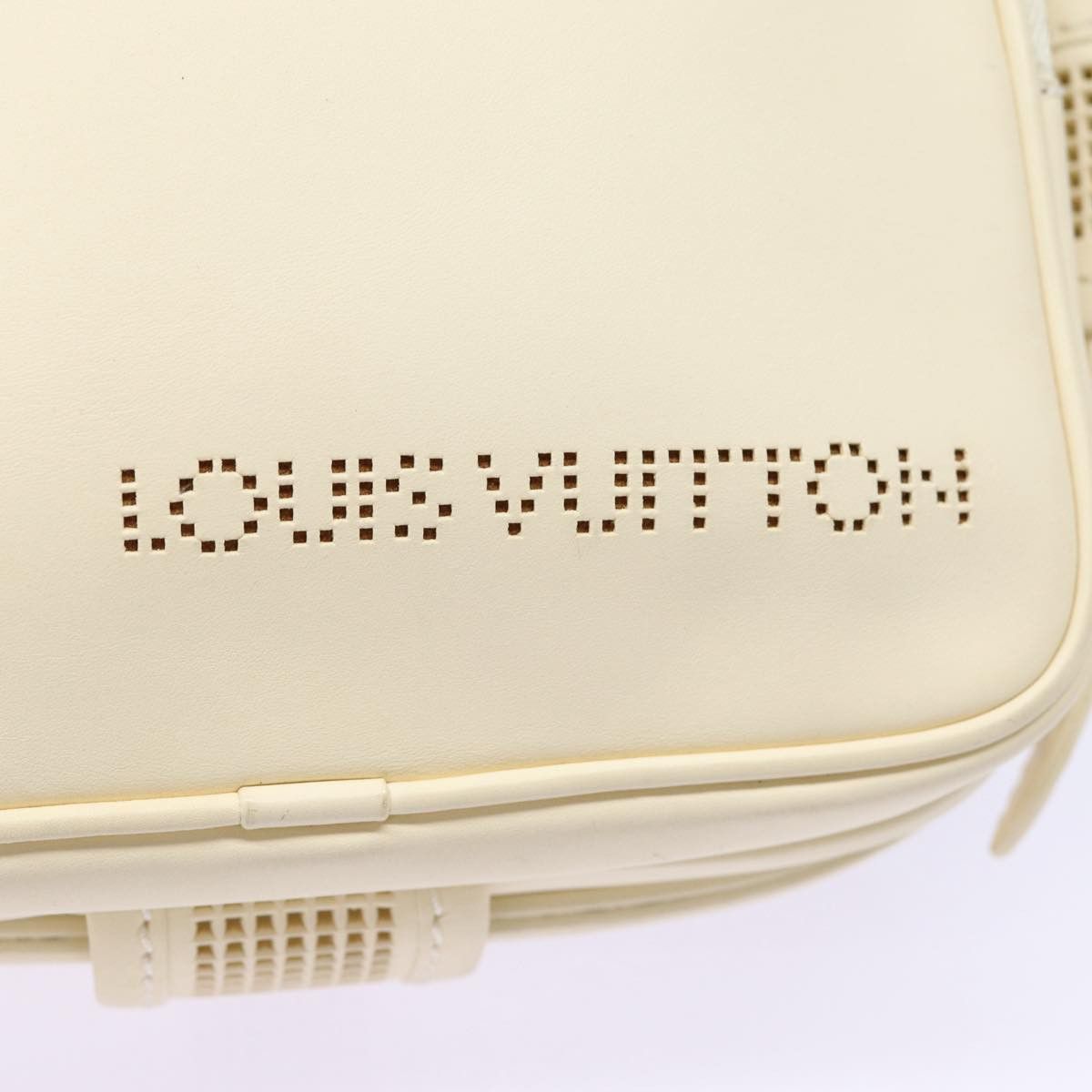 Louis Vuitton Bequia White Leather Shoulder Bag (Pre-Owned) Size ONE SIZE - 17 Thumbnail