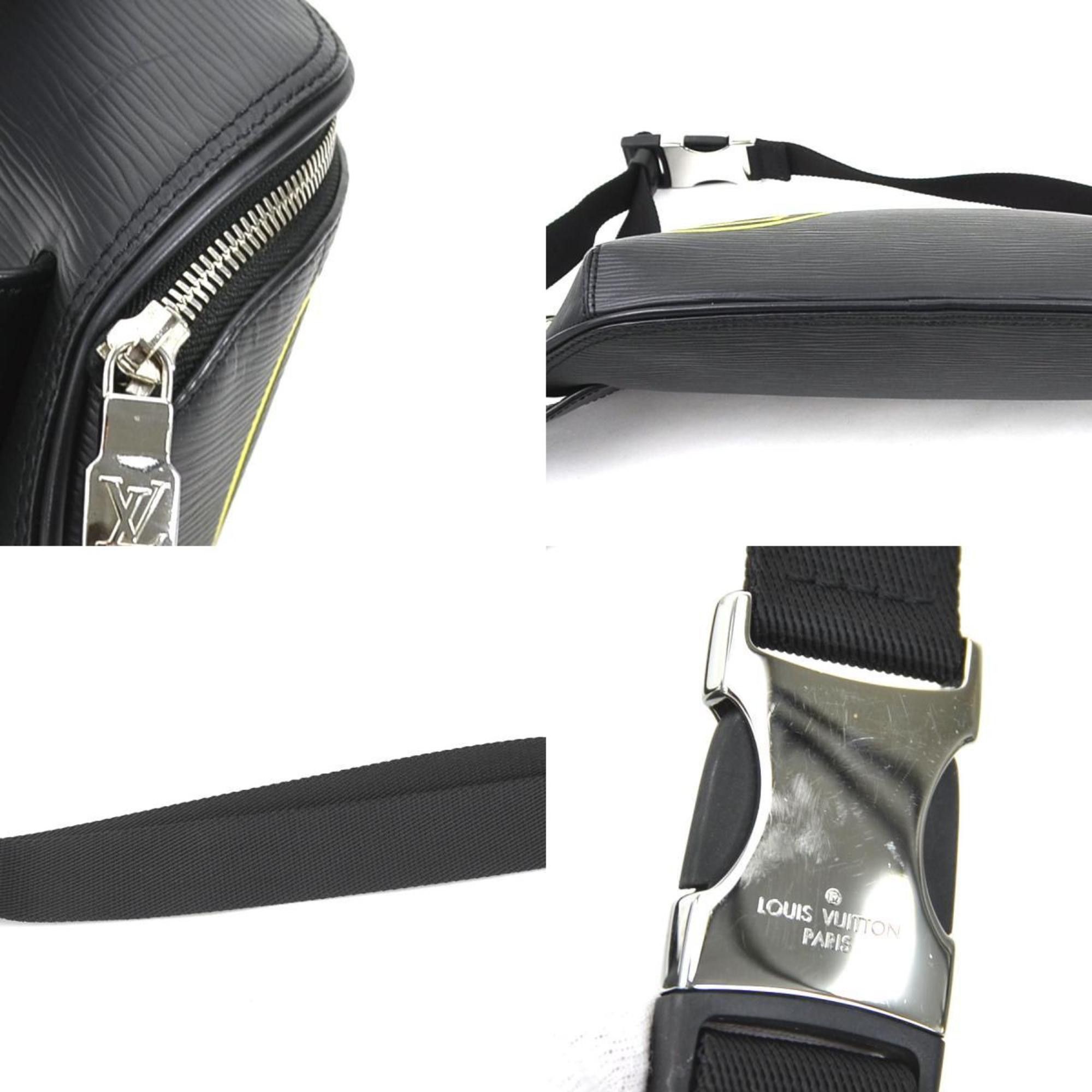 Louis Vuitton Louis Vuitton Body Bag Waist Pouch LV Circle Epi Bum Leather Noir Men's M55131 99980f Size ONE SIZE - 3 Thumbnail