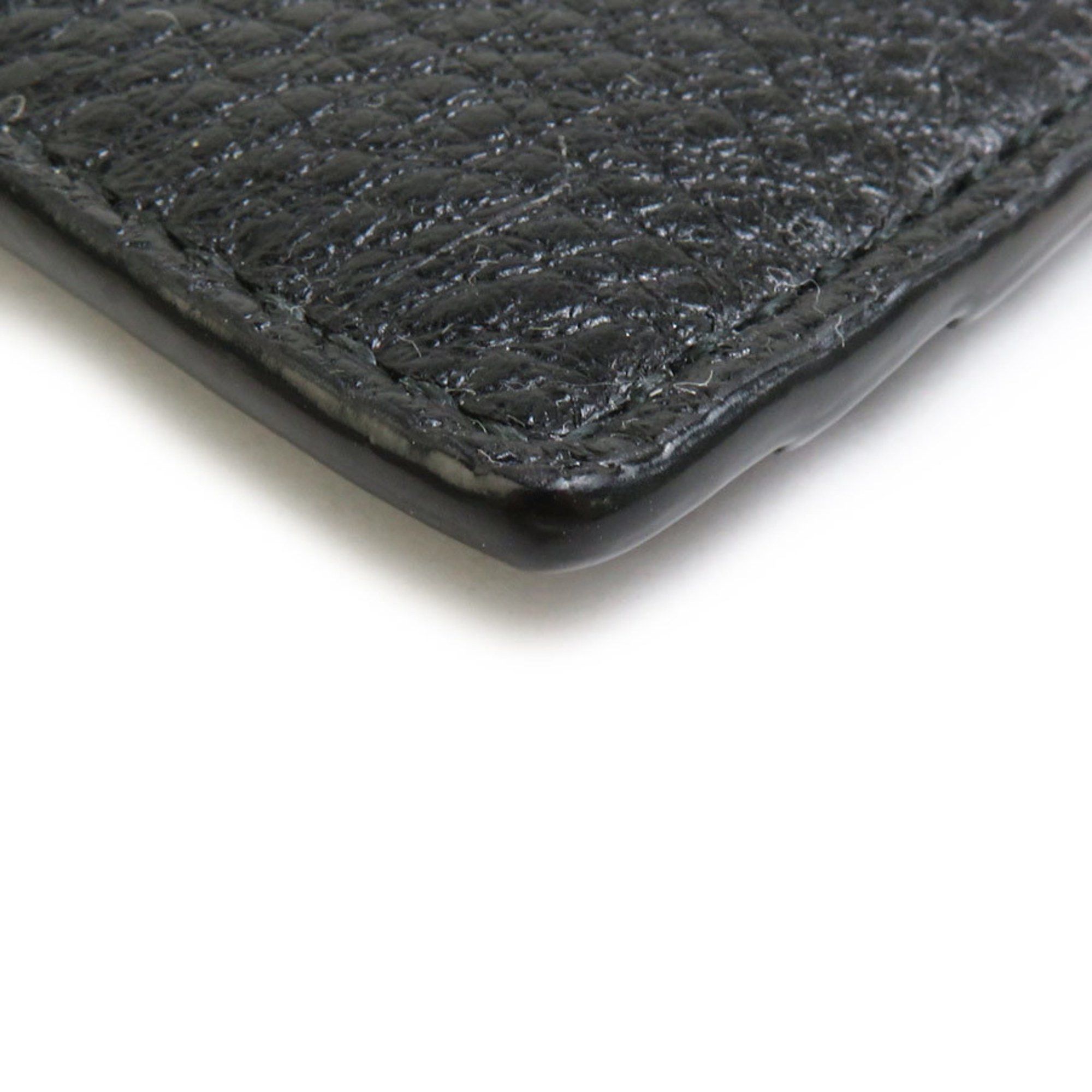 Bally BALLY Wallet/Coin Case/Business Card Holder/Card Case Leather Black Men's Women's 55744g Size ONE SIZE - 4 Thumbnail