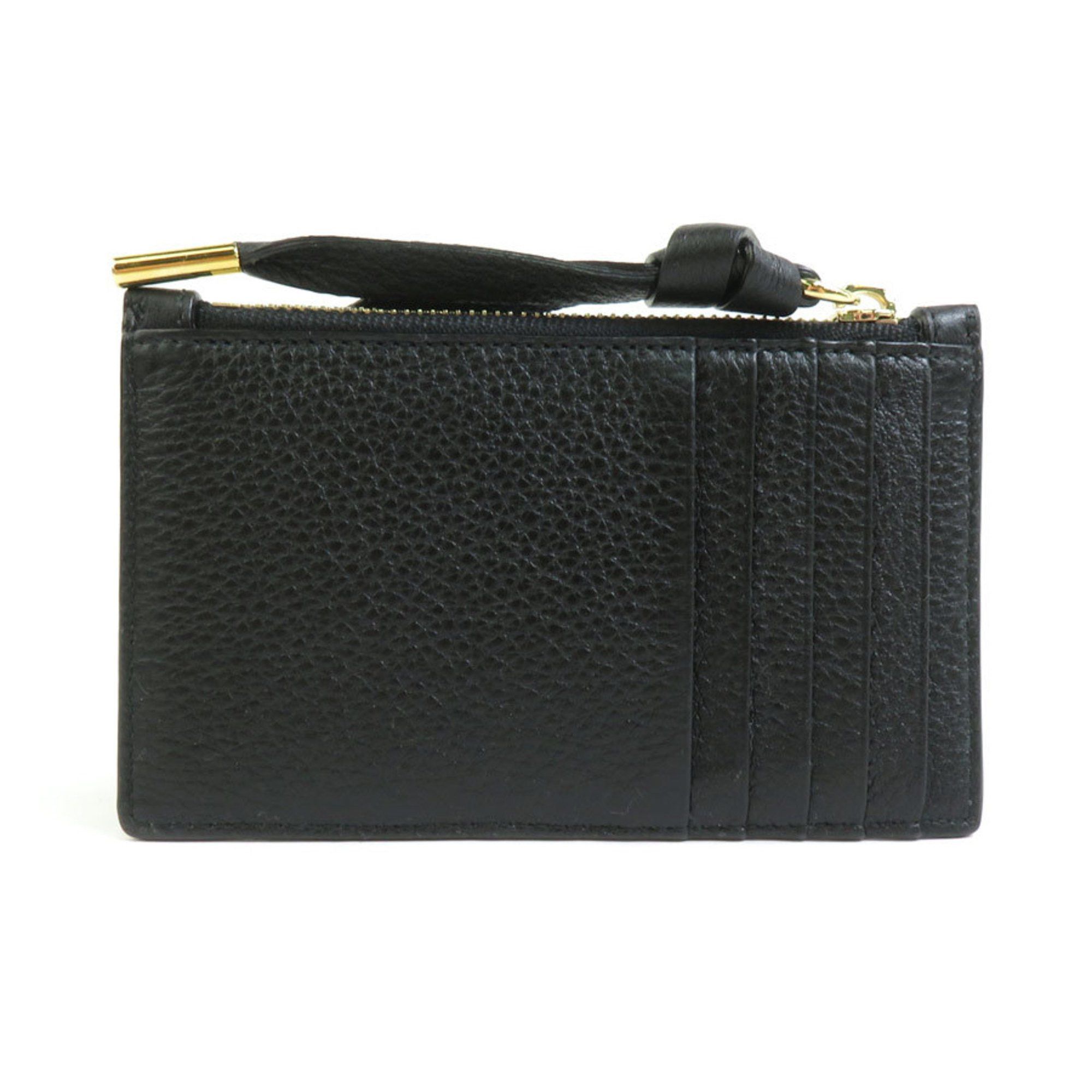 Bally BALLY Wallet/Coin Case/Business Card Holder/Card Case Leather Black Men's Women's 55744g Size ONE SIZE - 2 Thumbnail