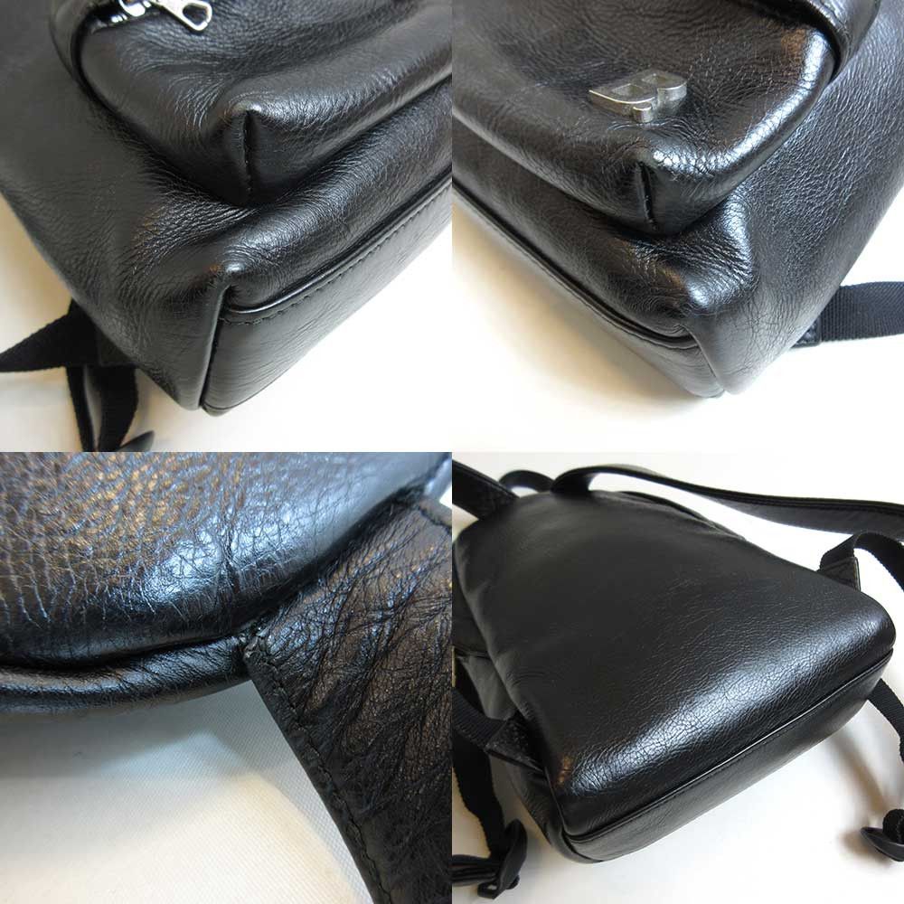 Balenciaga Balenciaga Balenciaga Leather Backpack Black 580026 Leather Backpack 580026 Size ONE SIZE - 3 Thumbnail